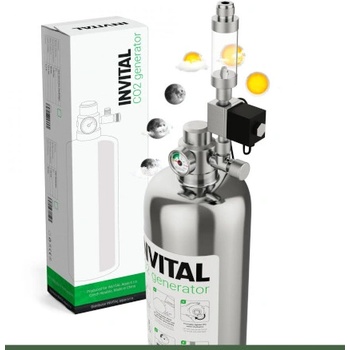 Invital CO2 Generator s nočným vypínaním s 2l fľašou