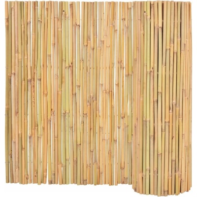 vidaXL Bambusový plot 300 x 100 cm
