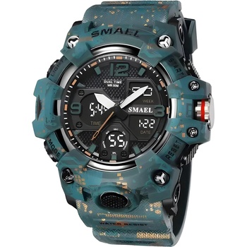 SMAEL Часовник smael em-29496 - Зелен kp29496