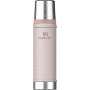 STANLEY 1913 Classic Legendary Thermos Bottle 0.59L - Thermos Keeps Hot or Cold for 18 Hours - Stainless Steel Thermos Flask - BPA Free - Dishwasher Safe - Rose Quartz - 10-11345-0061 (10-11345-0061)