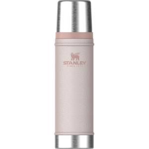 STANLEY 1913 Classic Legendary Thermos Bottle 0.59L - Thermos Keeps Hot or Cold for 18 Hours - Stainless Steel Thermos Flask - BPA Free - Dishwasher Safe - Rose Quartz - 100000116116 (10-11345-0061)