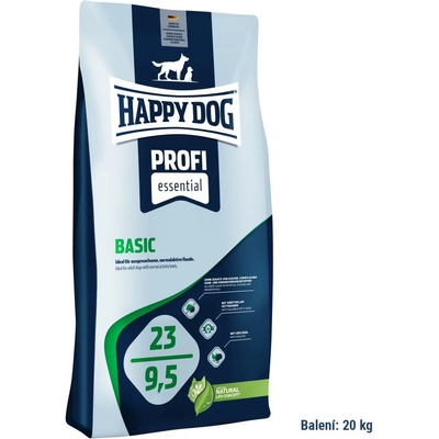 Happy Dog Profi Essential 23/9,5 Basic 20 kg