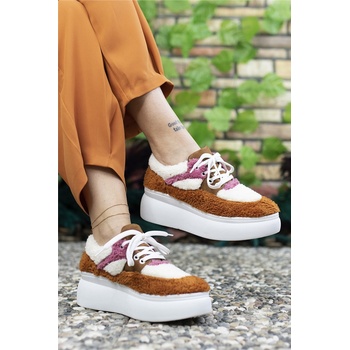 Riccon Дамски спортни обувки 0012106 - Канела #325683 (325683_Кафяво)