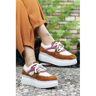 Riccon Дамски спортни обувки 0012106 - Канела #325683 (325683_Кафяво)