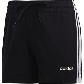 adidas Дамски къси панталони Adidas Adidas Womens Essentials 3-Stripes Shorts Slim Gym Short - Black/White
