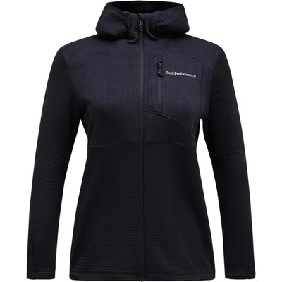 Peak Performance W Trail Polartec Zip Hood čierna