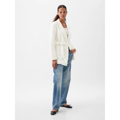 GAP Ленен блейзър с колан GAP GAP | Byal | ЖЕНИ | XXS