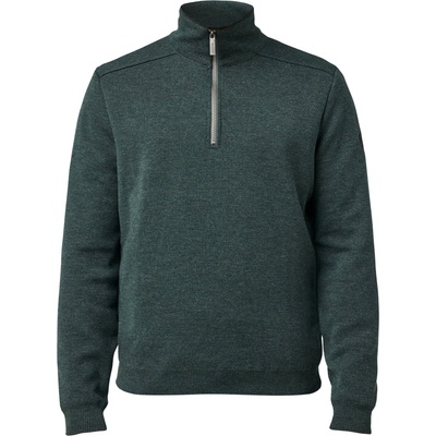 Ivanhoe of Sweden Мъжки вълнен пуловер Ivanhoe of Sweden Ruben Half Zip Windbreaker Merino jumper - Rifle Green - размер XL (005-7128-0314)