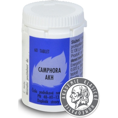 Radim Bakeš Galenická laboratoř Ostrava AKH Camphora 60 tabliet