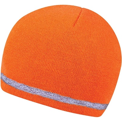 coFEE Reflex Zimní čepice oranžová svítící