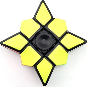 Yumo Cube Fidget Finger 1x3x3 Spinner černý