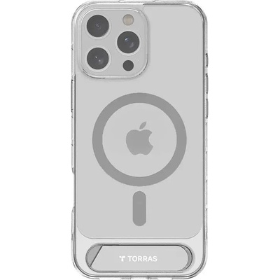 TORRAS Кейс Torras Pstand Series за iPhone 16 Pro, прозрачен (X00FX1940)
