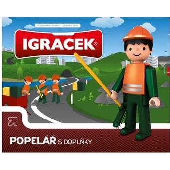 Efko IGRÁČEK SET Metař popelář s doplňky MIDI