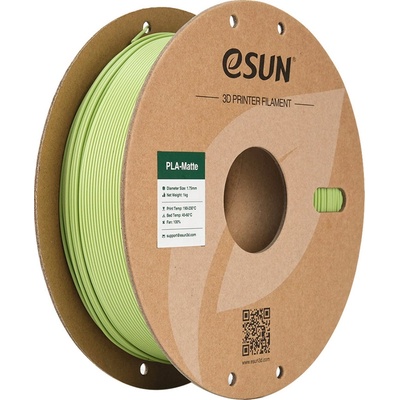 eSUN PLA-Matte Matcha Green - 1, 75 mm / 1000 g (PLA-MT175O-MC1P1)