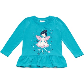Winkiki dievčenské tričko tyrkysová