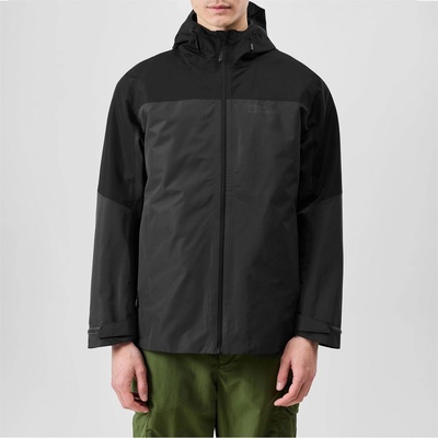 Jack Wolfskin Яке Jack Wolfskin Men's Glaabach Weatherproof 3-in-1 Jacket - Black