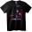 NOONEBRAND Тениска Неонов Iron Man - 2XL, Black