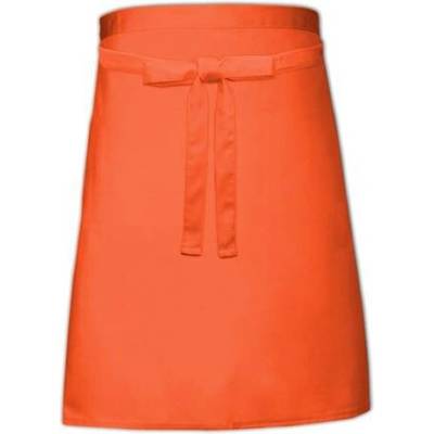 Link Kitchen Wear Pekařská zástěra X997 Orange Pantone 1655 90x50cm