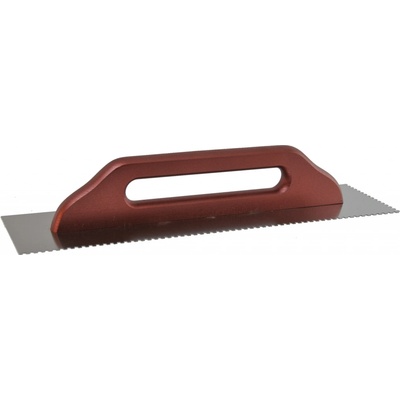 Hladítko nerezové zubové DEK HN60 DR 130×480 mm zuby 4 mm