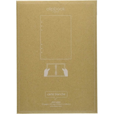 Filofax Nedatovaný roční kalendář náplň Clipbook A5 – Zboží Živě