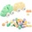 Mochtoys Play&Squish -24 части, с влак (12774)