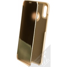 Pouzdro Vennus Clear View flipové Huawei P Smart 2019, Honor 10 Lite zlaté