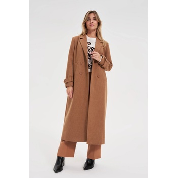 Moodo Дълго палто кафяво Moodo Moodo | Bezhov Oranzhev | ЖЕНИ | XS