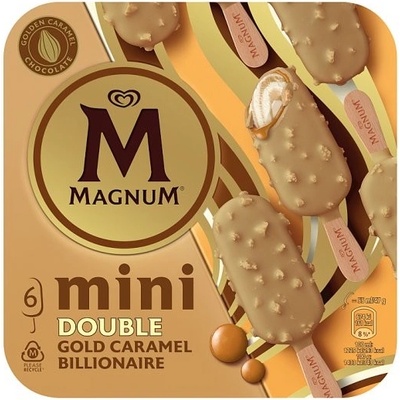 Magnum Mini Double Gold Billionaire zmrzlina 6 x 55 ml