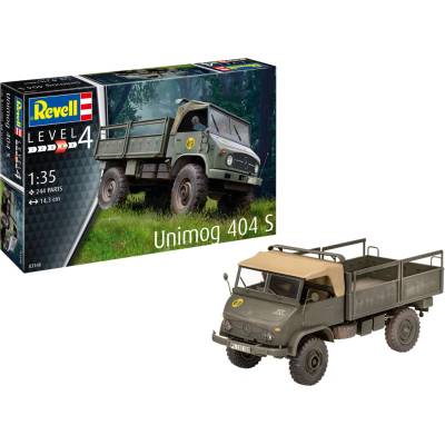 Revell Plastic ModelKit military 03348 Unimog 404 S 1:35
