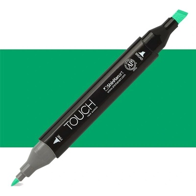 Lihová fixa TOUCH oboustranná Fine & Chisel, Emerald green (G55)