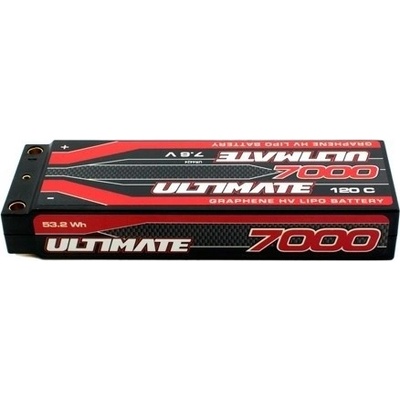 Ultimate Racing ULTIMATE GRAPHENE HV LiPo Hardcase 7000mAh 7.6V 120C G5