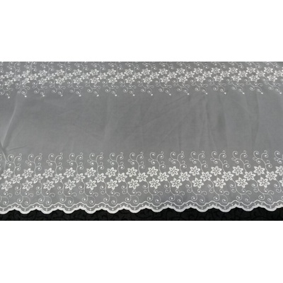 Záclona Kvety 45 cm