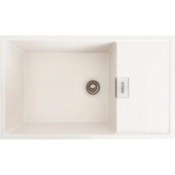 ELEFANT Гранитна кухненска мивка diamond 8650 - бяла (diamond 8650)