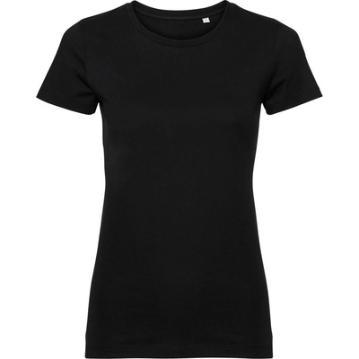 Russell Athletic 108f / Дамска тениска от 100% органичен памук - черна xxl (10108f00205)