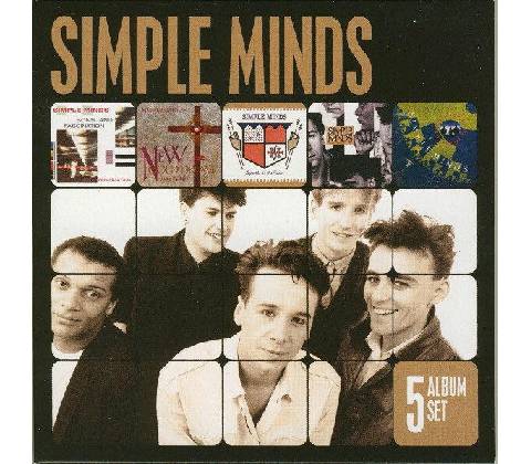 SIMPLE MINDS: 5 ALBUM SET CD