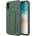 Wozinsky Калъф за телефон Wozinsky Kickstand Flexible Silicone със стойка за iPhone 12 Pro Max, тъмнозелен (9111201940581)