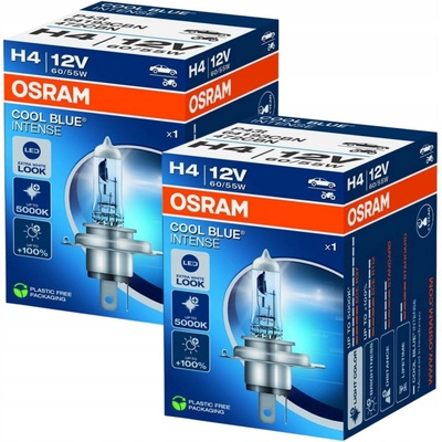 Osram Cool Blue H4 12V 60/55W P43t 2 ks