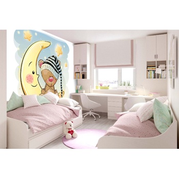 DIMEX ART Самозалепваща се флизелинова фототапета плюшено мече 375 x 250 см