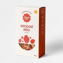 Janova pec Pečené musli jahodové 350g