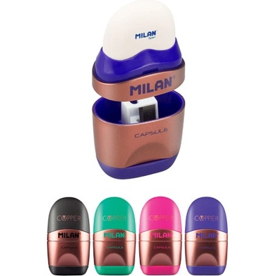 MILAN - Guma s ořezávátkem Capsule Copper