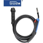 GÜDE Бренер за mig-mag заваряване / Маркуч за Газов заваръчен апарат 4m mb15/ak / gude 20148 / 4м (gude 20148)
