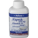 MedPharma Vápnik 600 mg Vitamín D liquid 67 kapsúl