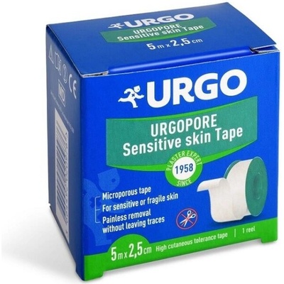 Urgo PORE Náplast netkaný textil 2,5 cm x 5 m