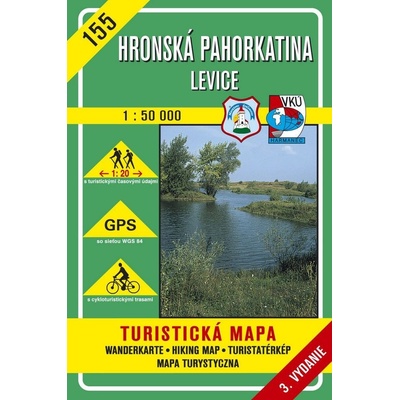 Hronská pahorkatina Levice 1:50 000