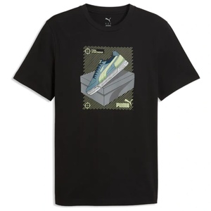 PUMA Graphic Tee Размер: L / Цвят: черен