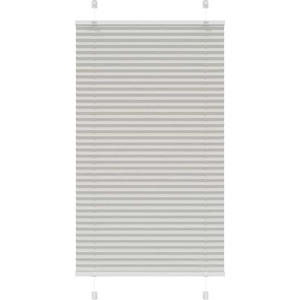 vidaXL Плисирана щора Светло сиво 80x150 cm Ширина на плата 79, 4 cm (4015343)