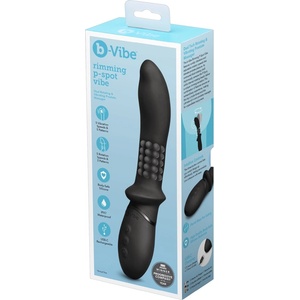 b-Vibe Rimming P-Spot Vibe Black