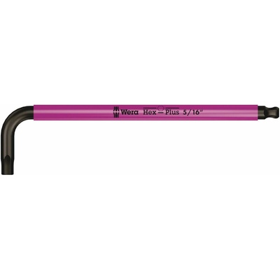 Wera Uhlový kľúč Hex s guľovým prvkom 5/16" 05022637001