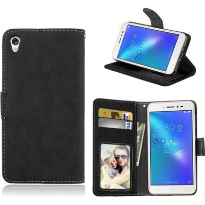 Púzdro Wallet Stand book Asus Zenfone Live ZB501KL čierne