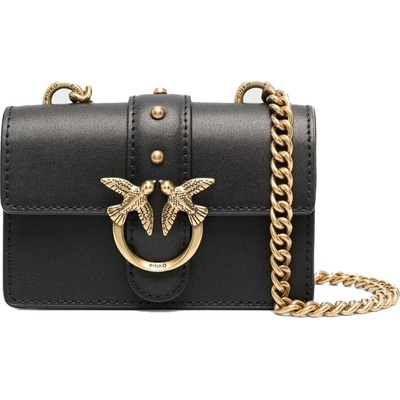 Pinko dámska kožená crossbody kabelka 100064 A0F1 Z99Q